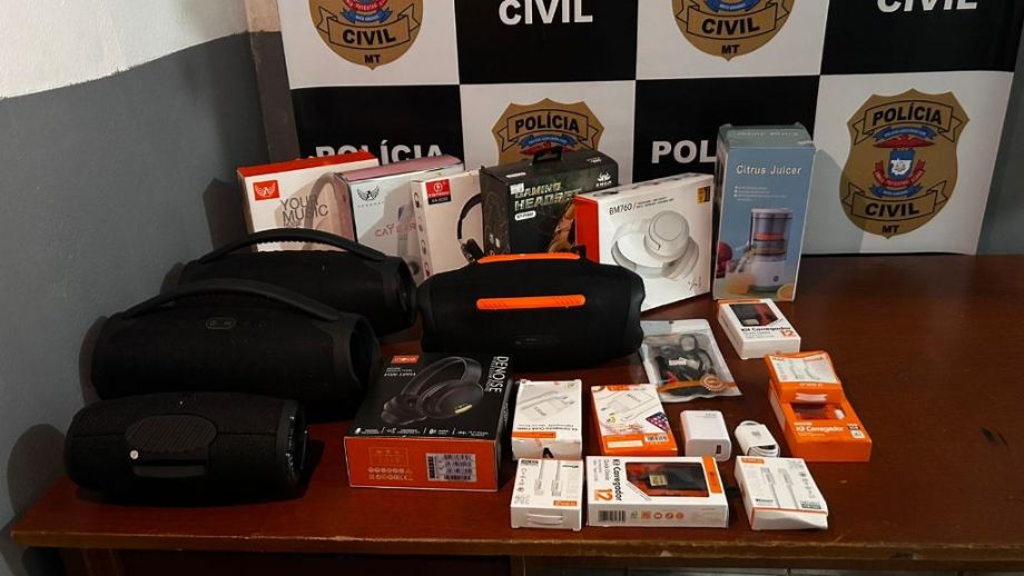 Polícia Civil deflagra operação para apurar furto de aparelhos eletrônicos em Canarana